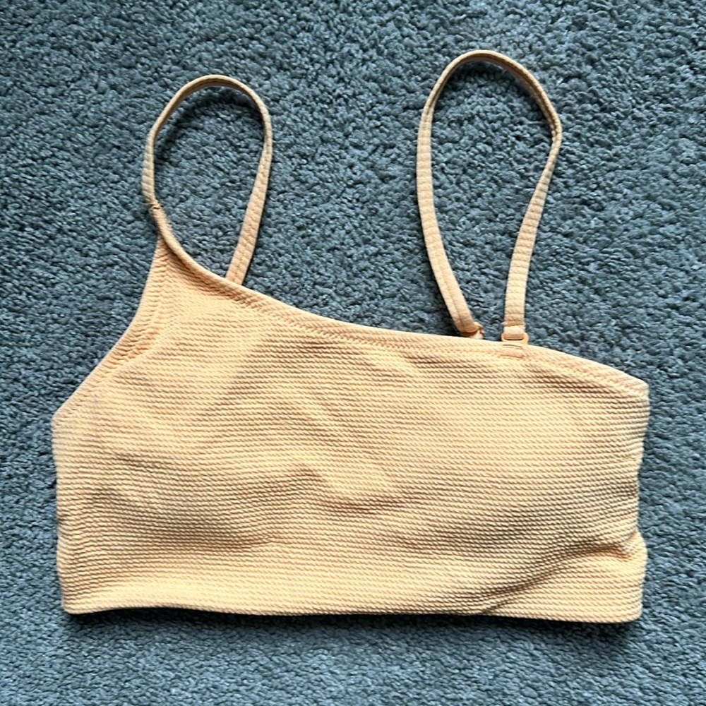 Old navy light orange bikini top